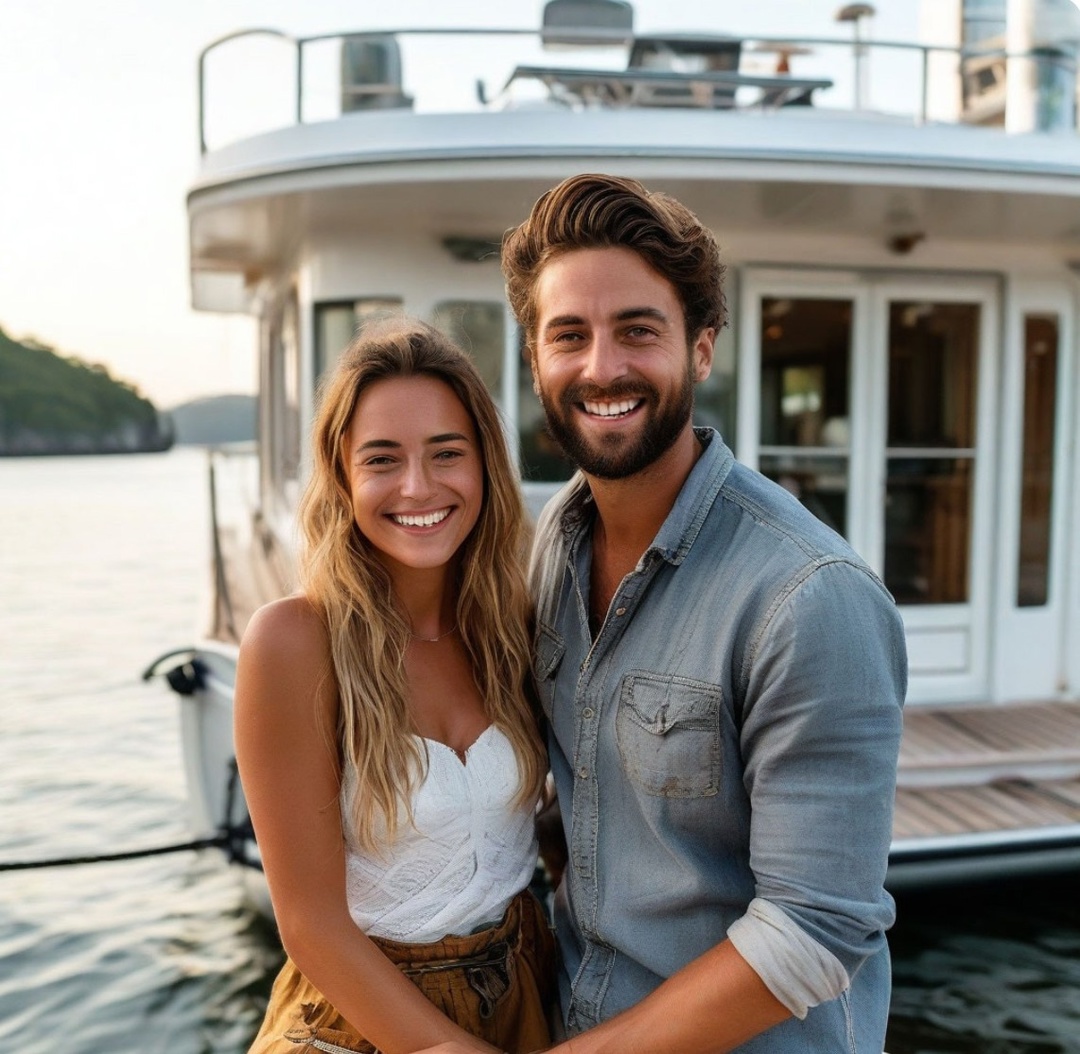 молодые и активные владельцы хаусбота Sea Voyager