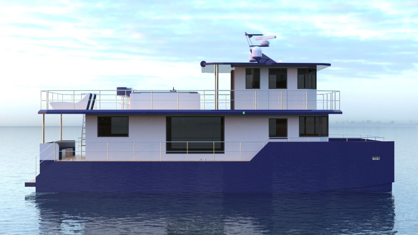 Морской хауcбот Sea Voyager 17