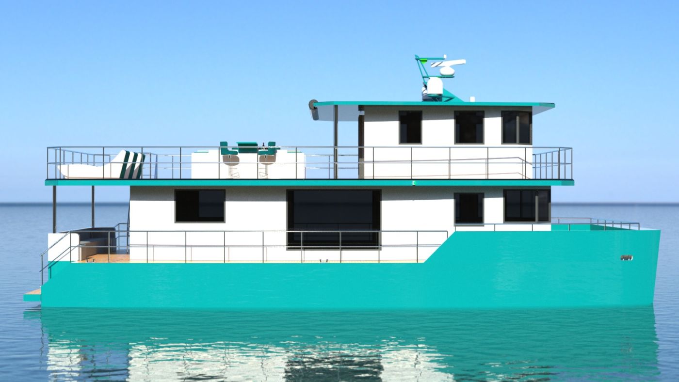 Морской хаусбот Sea Voyager 18