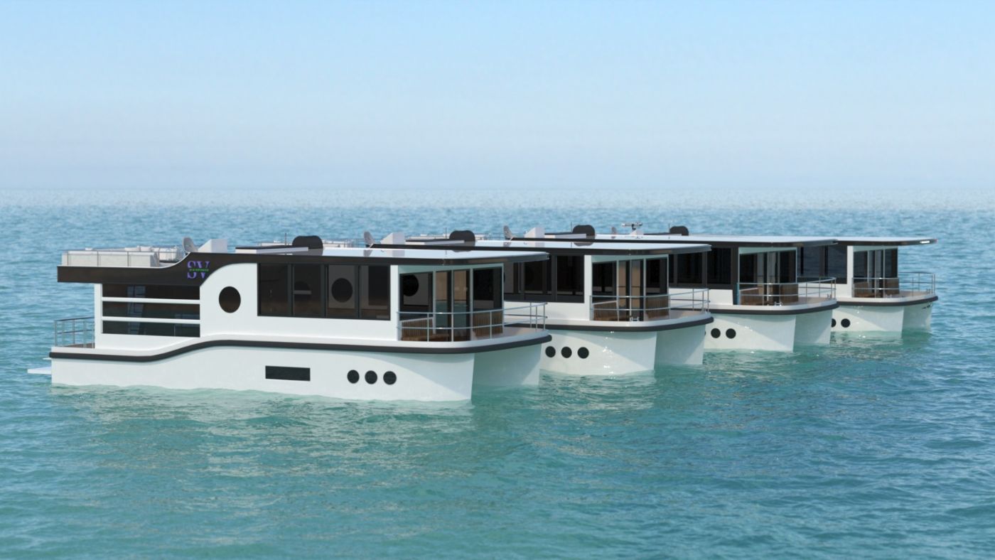 морские хаусботы Sea Voyager