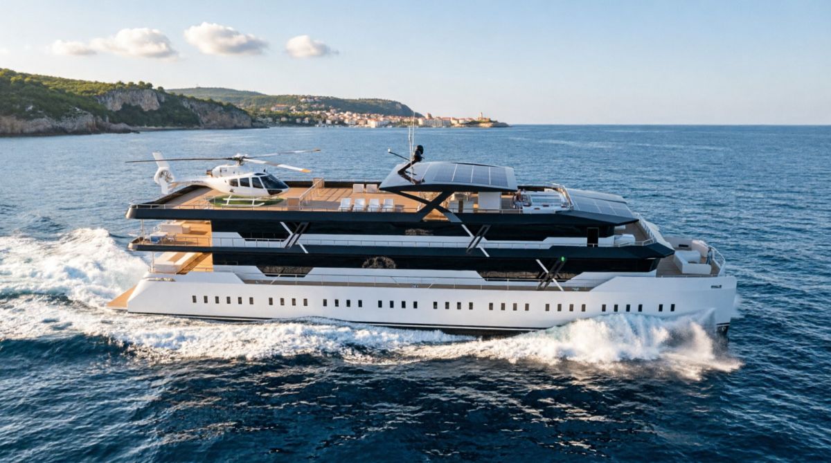 суперяхта Baikal 50 SuperHouseBoat