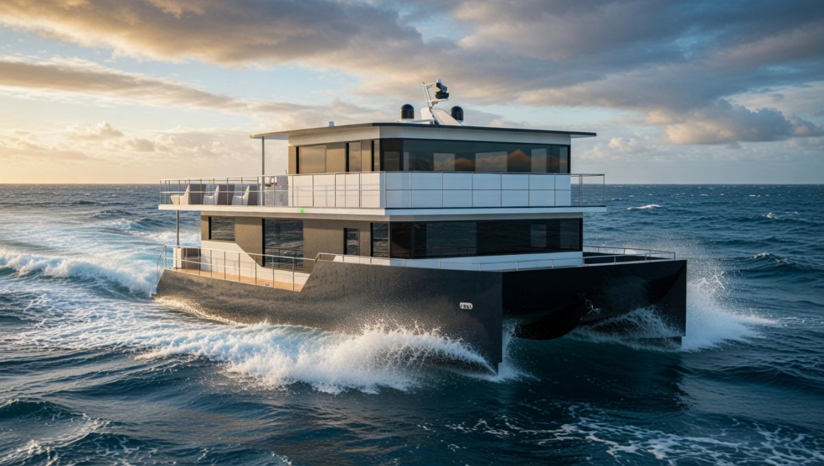 Морской хаусбот Sea Voyager 20 на новой платформе