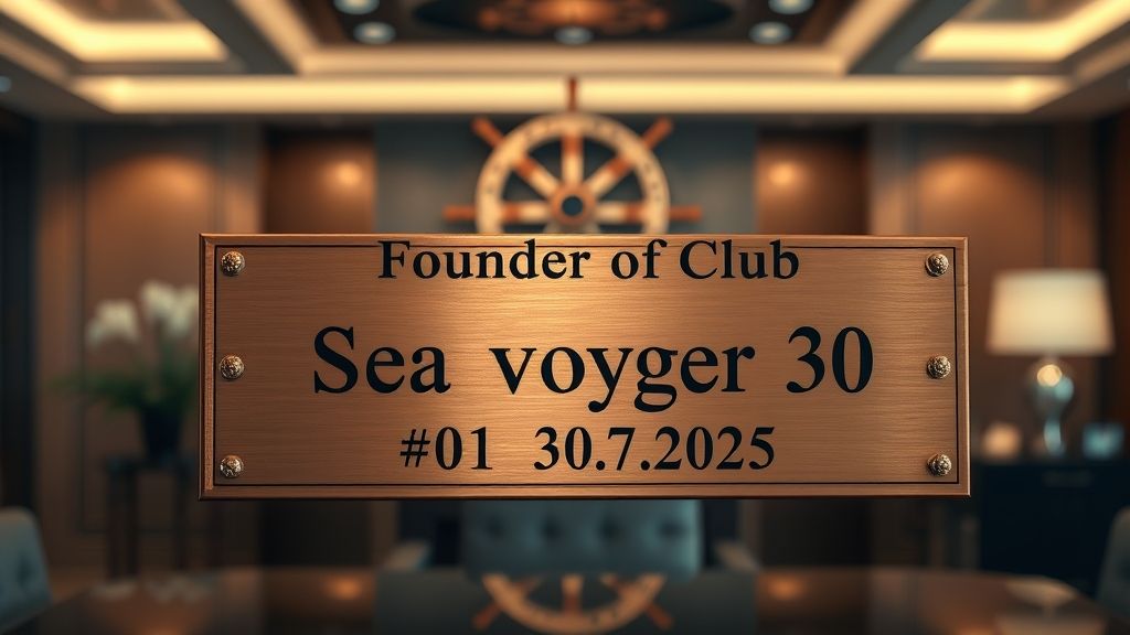 Привилегированный Клуб Основателей Sea Voyager Houseboats